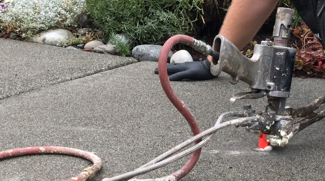 Concrete leveling and lifting services in Winder, GA